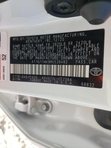 Photo 9 VIN: 4T1G11AK9MU538482 - TOYOTA CAMRY SE 