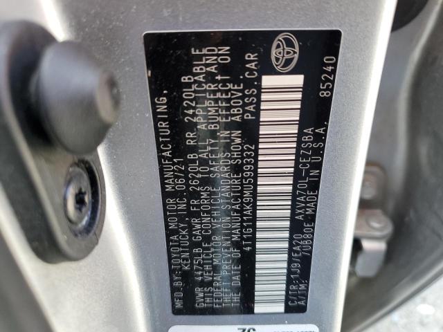 Photo 11 VIN: 4T1G11AK9MU599332 - TOYOTA CAMRY 