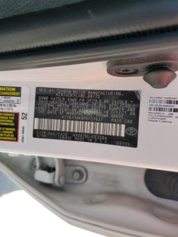 Photo 11 VIN: 4T1G11AK9PU721627 - TOYOTA CAMRY SE N 