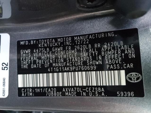 Photo 11 VIN: 4T1G11AK9PU760699 - TOYOTA CAMRY 