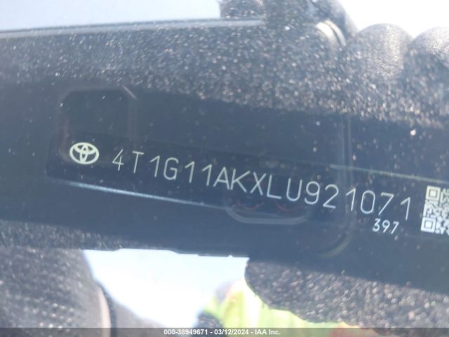 Photo 8 VIN: 4T1G11AKXLU921071 - TOYOTA CAMRY 