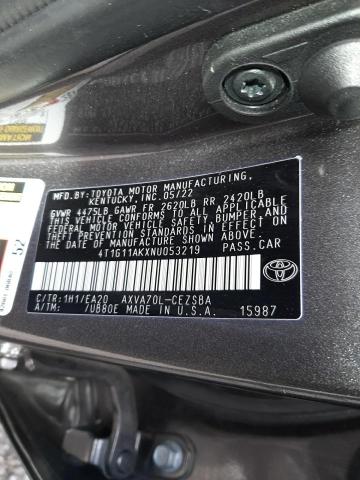 Photo 11 VIN: 4T1G11AKXNU053219 - TOYOTA CAMRY 