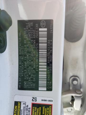 Photo 12 VIN: 4T1G11AKXNU057576 - TOYOTA CAMRY 