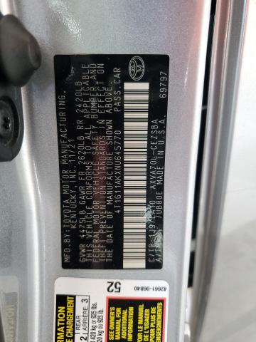 Photo 12 VIN: 4T1G11AKXNU645770 - TOYOTA CAMRY SE 