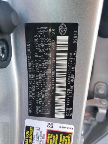 Photo 12 VIN: 4T1G11AKXNU712139 - TOYOTA CAMRY SE 