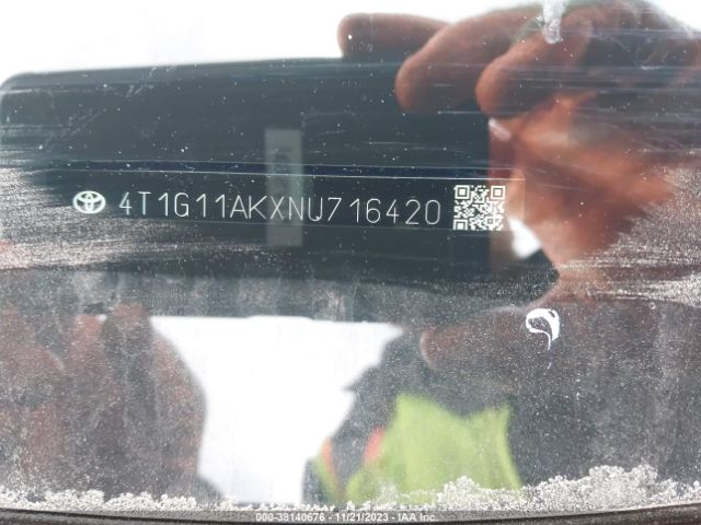 Photo 8 VIN: 4T1G11AKXNU716420 - TOYOTA CAMRY 