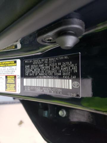 Photo 9 VIN: 4T1G11BK0MU031422 - TOYOTA CAMRY SE 