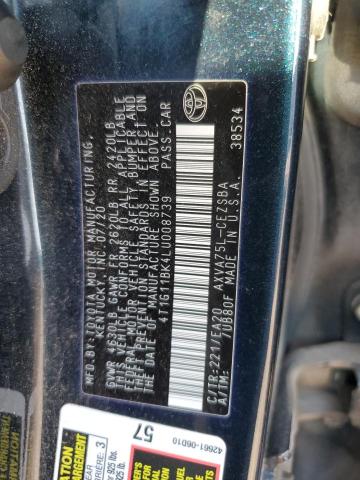 Photo 12 VIN: 4T1G11BK4LU008739 - TOYOTA CAMRY SE 