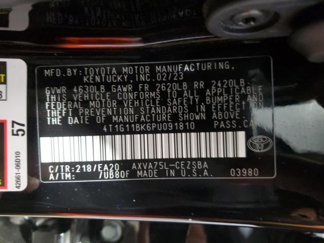 Photo 11 VIN: 4T1G11BK6PU091810 - TOYOTA CAMRY 