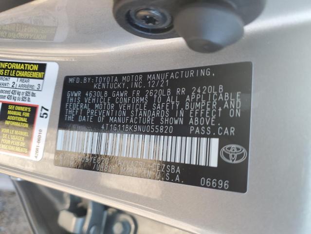 Photo 11 VIN: 4T1G11BK9NU055820 - TOYOTA CAMRY 