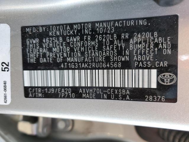 Photo 12 VIN: 4T1G31AK2RU064568 - TOYOTA CAMRY SE N 