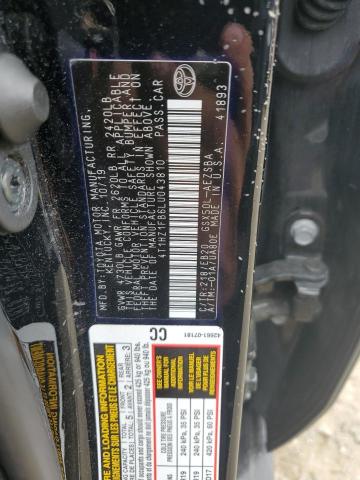 Photo 11 VIN: 4T1HZ1FB6LU043810 - TOYOTA AVALON TOU 