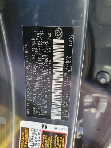 Photo 11 VIN: 4T1J21FB5LU018046 - TOYOTA AVALON XLE 