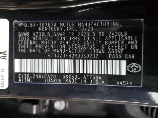 Photo 11 VIN: 4T1JZ1FB2MU059232 - TOYOTA AVALON XLE 