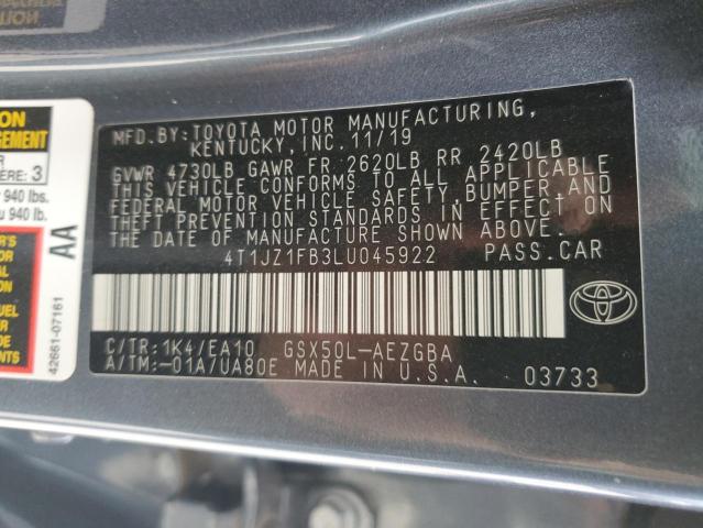 Photo 12 VIN: 4T1JZ1FB3LU045922 - TOYOTA AVALON XLE 