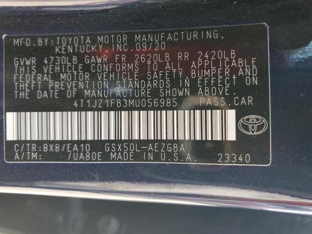 Photo 12 VIN: 4T1JZ1FB3MU056985 - TOYOTA AVALON XLE 