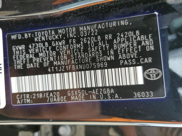 Photo 11 VIN: 4T1JZ1FBXNU075969 - TOYOTA AVALON XLE 