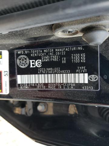 Photo 12 VIN: 4T1K31AK2PU048233 - TOYOTA CAMRY 