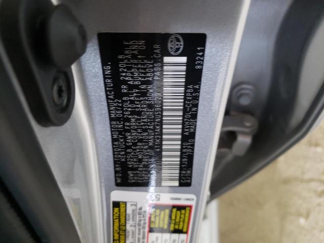 Photo 11 VIN: 4T1K31AK7NU596029 - TOYOTA CAMRY XSE 