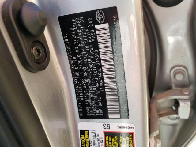 Photo 9 VIN: 4T1K61AK0LU342859 - TOYOTA CAMRY 