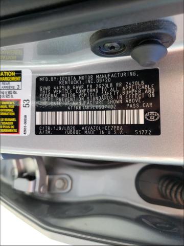 Photo 9 VIN: 4T1K61AK2LU507732 - TOYOTA CAMRY XSE 