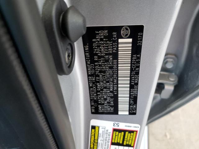 Photo 11 VIN: 4T1K61AK2RU209688 - TOYOTA CAMRY XSE 