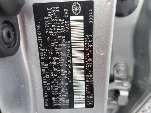 Photo 13 VIN: 4T1K61AK3LU356626 - TOYOTA CAMRY XSE 