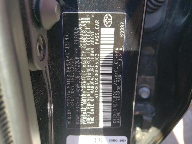 Photo 9 VIN: 4T1K61AK3MU565902 - TOYOTA CAMRY XSE 