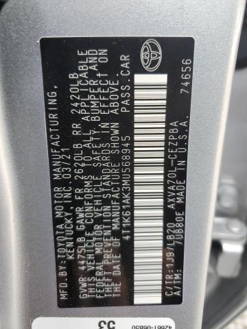 Photo 12 VIN: 4T1K61AK3MU568945 - TOYOTA CAMRY 