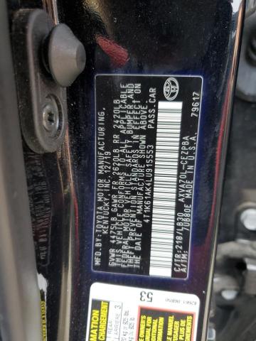 Photo 11 VIN: 4T1K61AK4LU915553 - TOYOTA CAMRY 