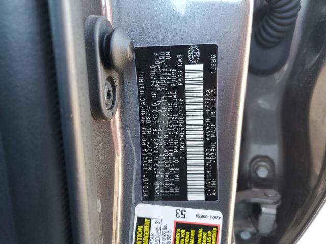 Photo 11 VIN: 4T1K61AK4PU077076 - TOYOTA CAMRY 