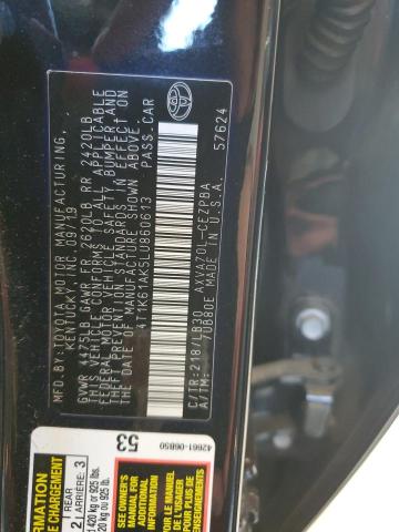 Photo 11 VIN: 4T1K61AK5LU860613 - TOYOTA CAMRY XSE 