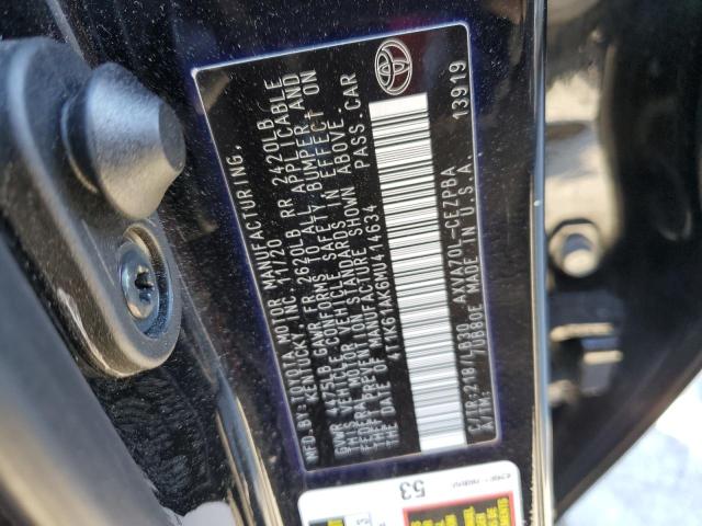 Photo 12 VIN: 4T1K61AK6MU414634 - TOYOTA CAMRY 