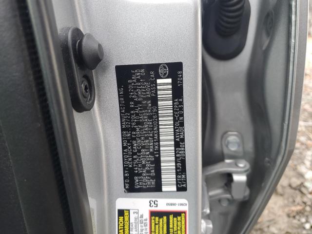 Photo 11 VIN: 4T1K61AK6NU026790 - TOYOTA CAMRY XSE 