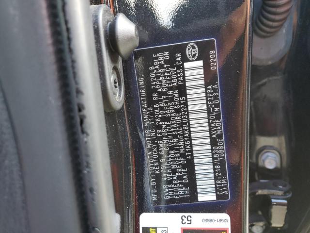 Photo 12 VIN: 4T1K61AK8LU322715 - TOYOTA CAMRY 