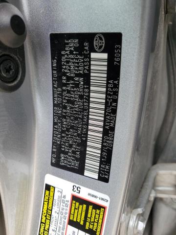 Photo 11 VIN: 4T1K61AK8LU877681 - TOYOTA CAMRY 