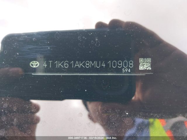 Photo 8 VIN: 4T1K61AK8MU410908 - TOYOTA CAMRY 