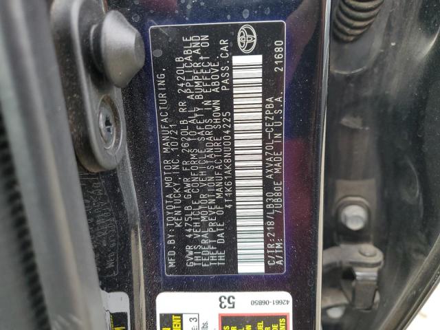 Photo 12 VIN: 4T1K61AK8NU004225 - TOYOTA CAMRY XSE 