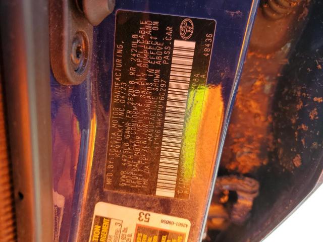 Photo 12 VIN: 4T1K61AK8PU160297 - TOYOTA CAMRY XSE 