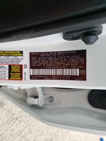 Photo 9 VIN: 4T1K61AKXMU436006 - TOYOTA CAMRY XSE 