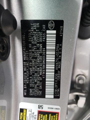 Photo 11 VIN: 4T1K61BK0MU043694 - TOYOTA CAMRY 