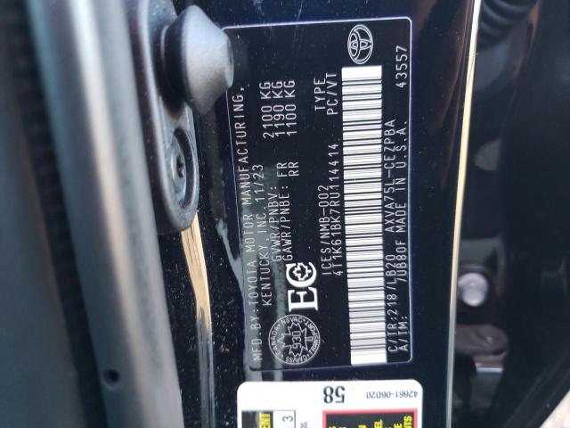 Photo 12 VIN: 4T1K61BK7RU114414 - TOYOTA CAMRY XSE 