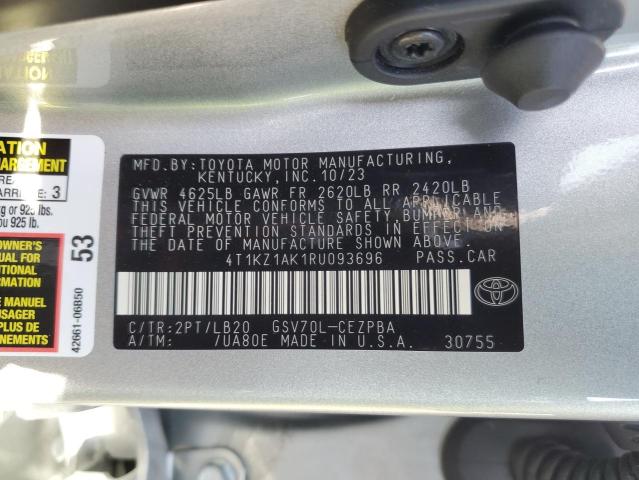 Photo 11 VIN: 4T1KZ1AK1RU093696 - TOYOTA CAMRY TRD 