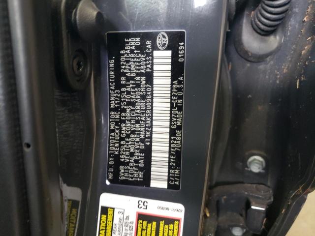 Photo 11 VIN: 4T1KZ1AK5RU096407 - TOYOTA CAMRY TRD 