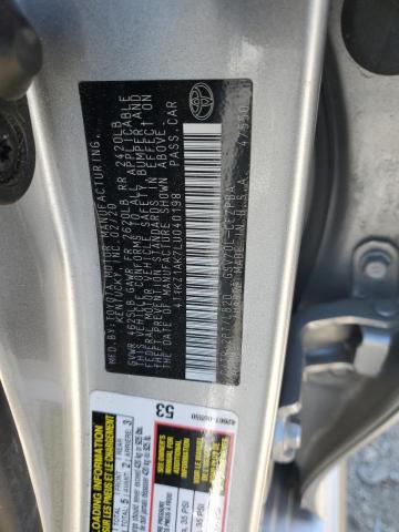 Photo 11 VIN: 4T1KZ1AK7LU040198 - TOYOTA CAMRY 