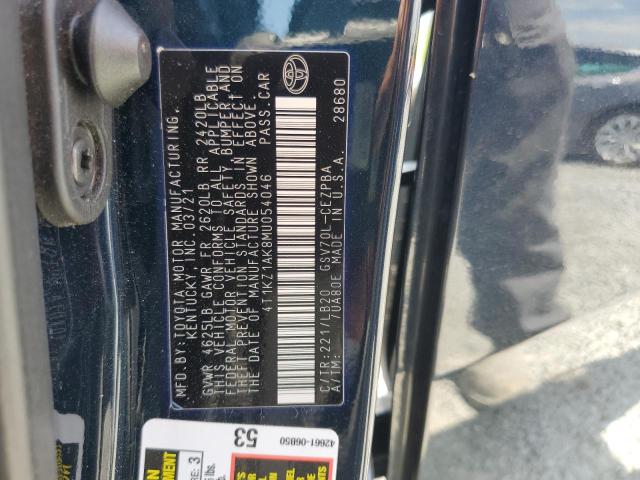 Photo 11 VIN: 4T1KZ1AK8MU054046 - TOYOTA CAMRY 