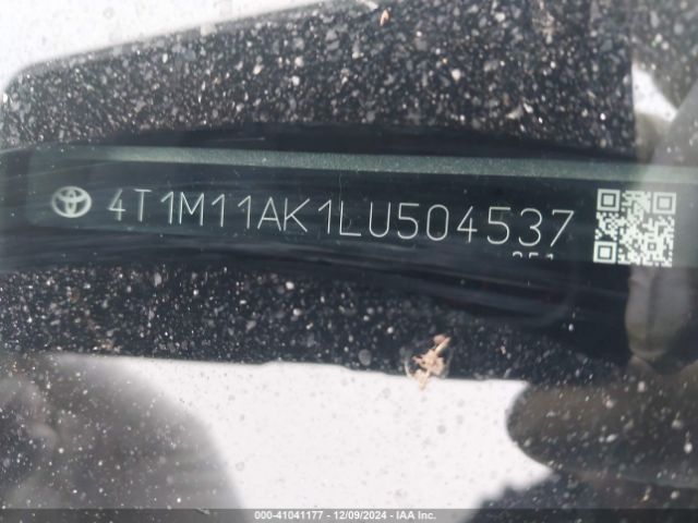 Photo 8 VIN: 4T1M11AK1LU504537 - TOYOTA CAMRY 