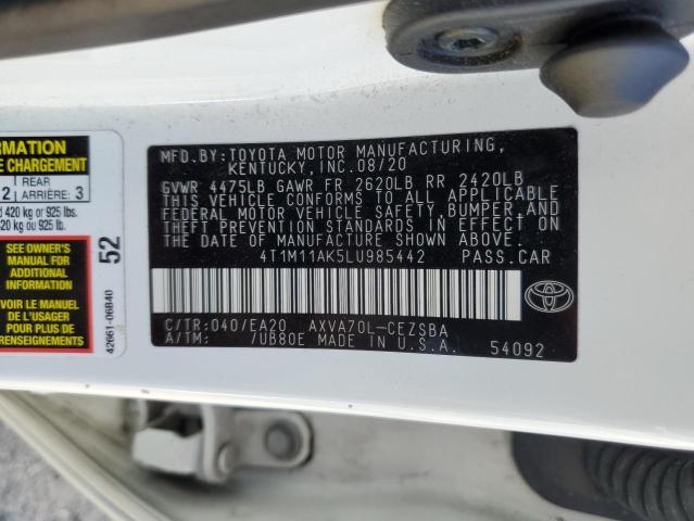 Photo 12 VIN: 4T1M11AK5LU985442 - TOYOTA CAMRY 