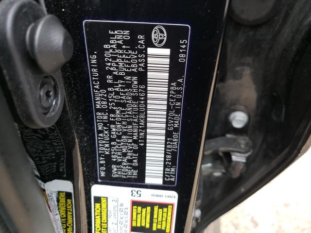 Photo 9 VIN: 4T1NZ1AK8LU044676 - TOYOTA CAMRY 