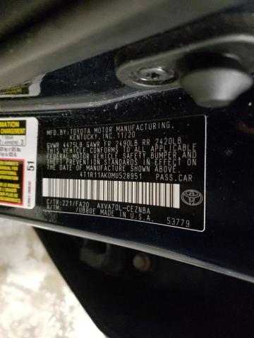 Photo 11 VIN: 4T1R11AK0MU528951 - TOYOTA CAMRY LE 